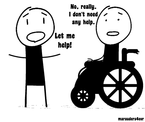 marauders4evr:A PSA From A Person In A WheelchairAlright folks, let’s talk about helping people in w
