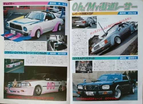 “oh！my　街道レーサー”ホリデーオート　1987年（昭和62年）7月10日号