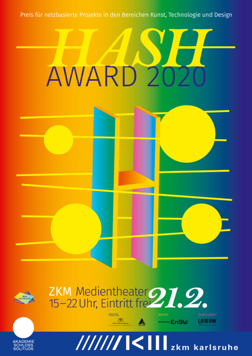 Graphic identity for HASH Award 2020