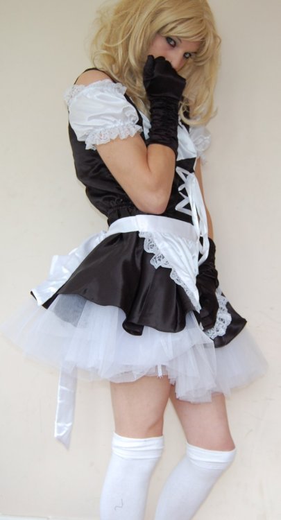french4randy: forciblyfeminized: Boys forced to become girls Maid for Monday Very HOT.