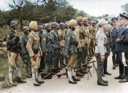 Volunteers of “Free India” Waffen SS