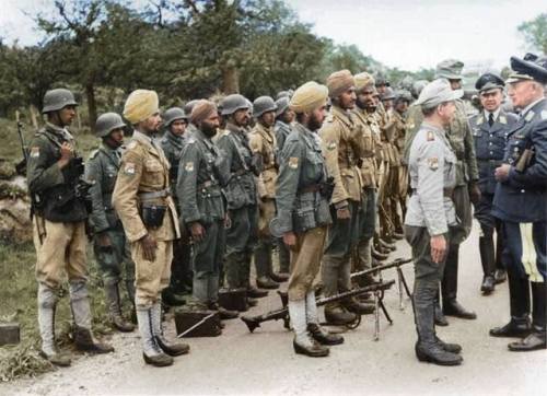 Volunteers of “Free India” Waffen SS porn pictures