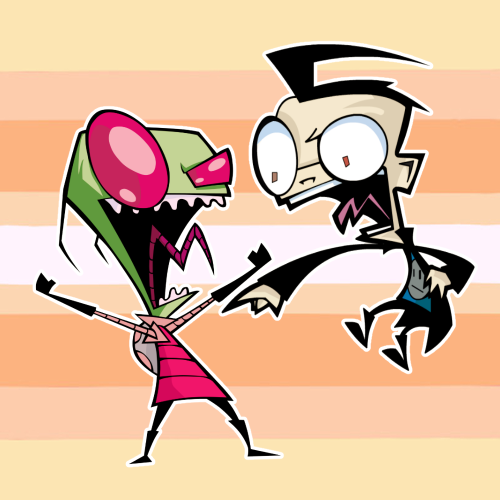  DIB MEMBRANE & ZIM FROM INVADER ZIM ARE BEST FRIENDSrequested by anonymous 