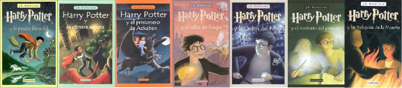 yogi-bare:  Different Harry Potter covers. American Russian Chinese German Ukraine