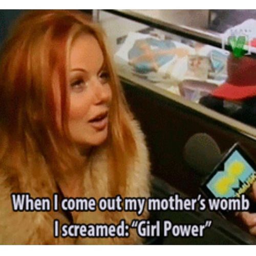 Its like we&rsquo;re the same person. Ditto, Geri&hellip; #Ditto. #GirlPower #SpiceGirls #spicegirls