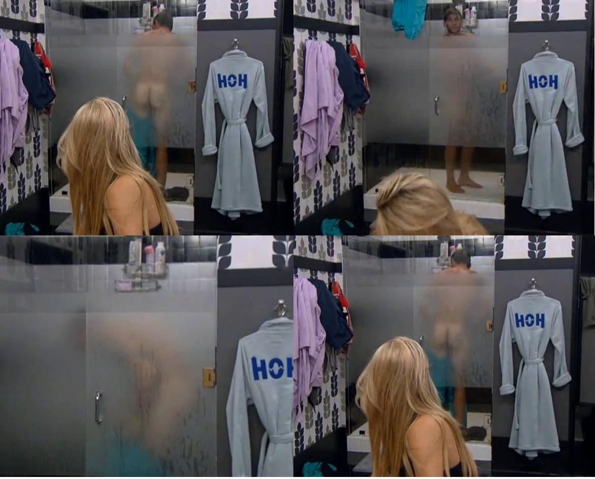 Jeremy McGuire bb15 butt shower