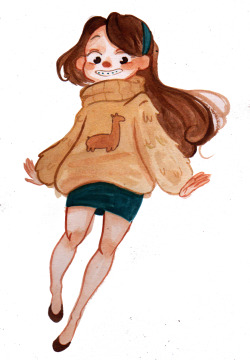 jelajade:  69/365! Mabel and her Alpaca sweater!!