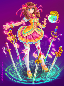 Magical girl - Kelly by Crizthal You can