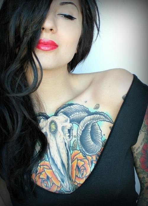 Women with tatoos