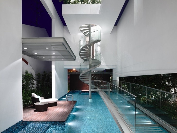 imagineyourhouse:  Amazing Narrow Dream Home In Singapore by Hyla Architects