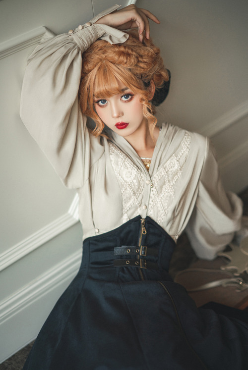 #Daily Wearing #ootd.Shirt: https://www.fanplusfriend.com/belle-epoque-gothic-lolita-elegant-casual-