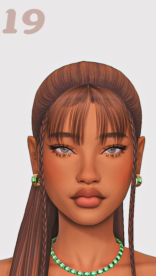 . Bangs....and Side Bangs ? Lol .