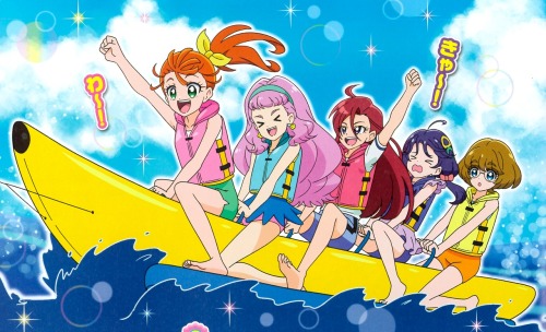 gloriousexpertcollectorme:Tropical Rouge Precure summer vacation