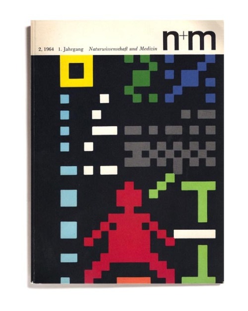 Erwin Poell, Cover Design n+m Naturwissenschaft und Medizin, 1964. Firmenzeitschrift | company magaz