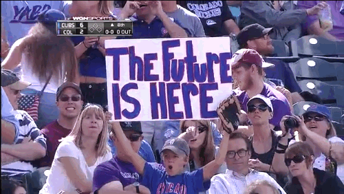 gfbaseball:Javier Baez went 3 for 4, with 2 HR and 4 RBI, as the Cubs beat the Rockies 6-2 - August 