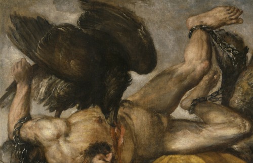 1. Prometheus Bound, 1618, by Frans Snyders (eagle) and Peter Paul Rubens | 2. The Punishment of Tyt