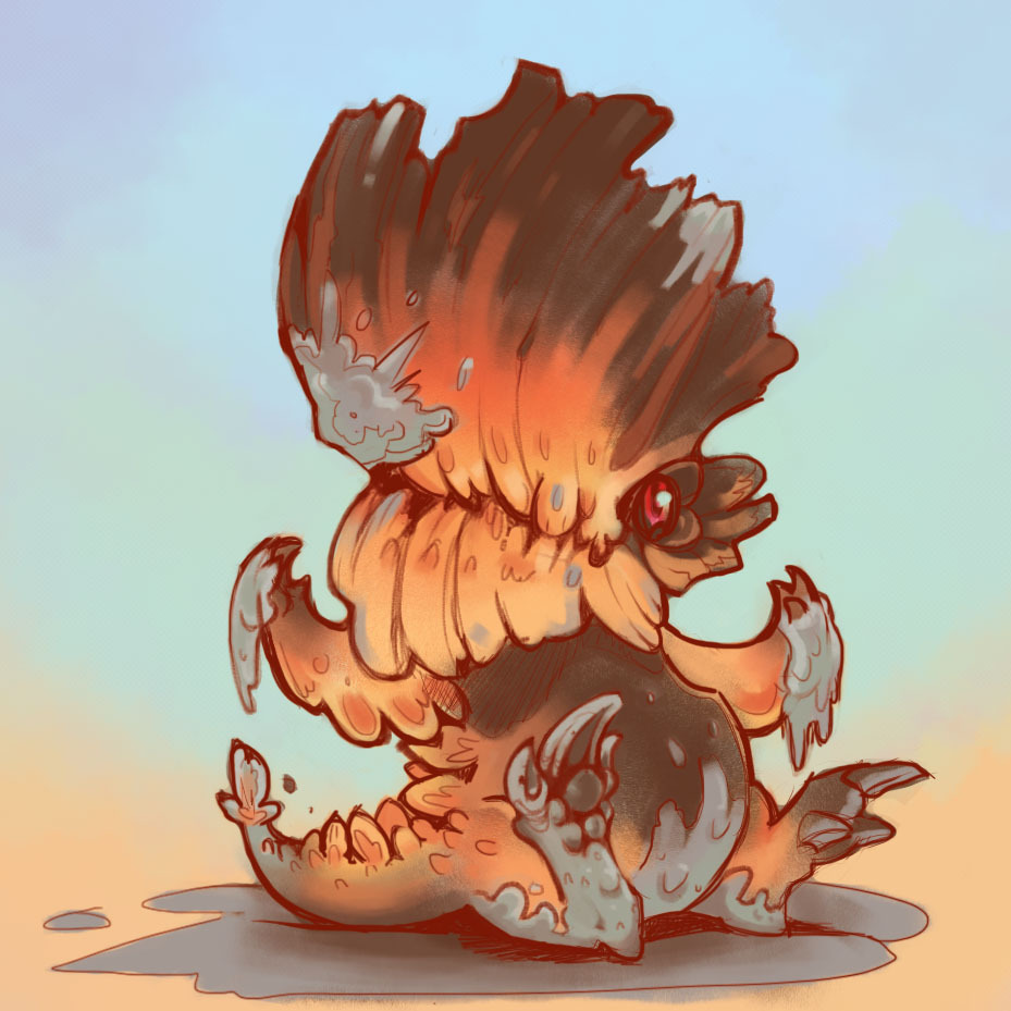 jynxia:  First installment of my Itty-Bitty Monster Hunter Series! Happier than a