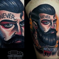 tattooworkers:  Tattoo by Toni Donaire @tdonaire 