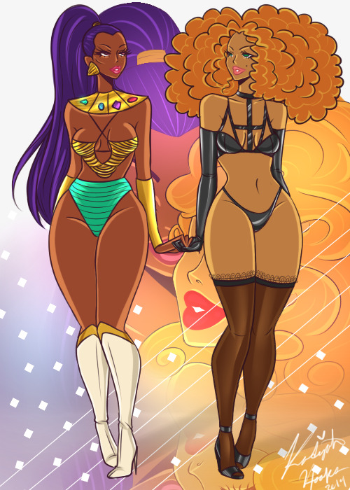 fyblackwomenart:  Femme Unity by BabyButta adult photos