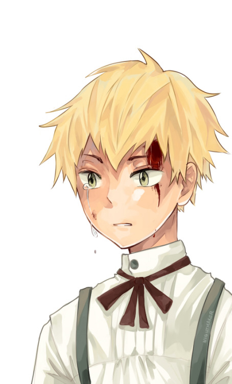 nightmaker:A little Noiz! Poor baby had a terrible childhood Q - QPlease don’t post my art anywhere 