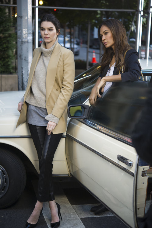 modelkendallj:Kendall and Joan for Estée Lauder