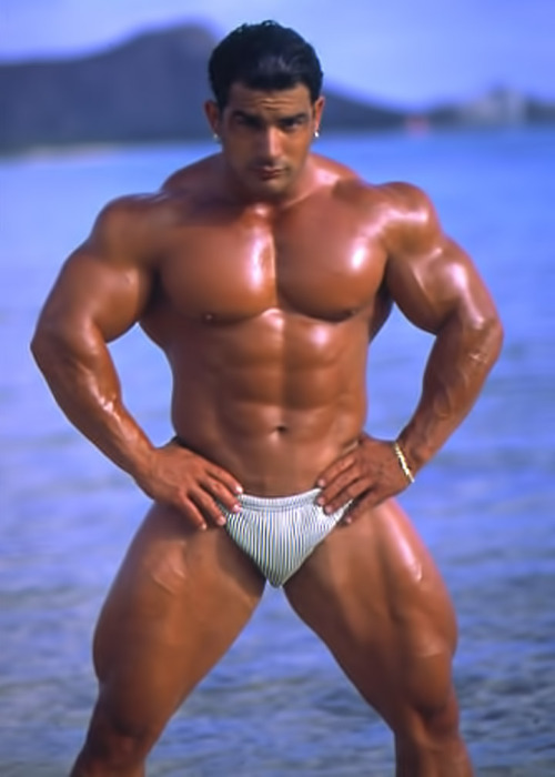 hunk-muscle: Mike Dragna