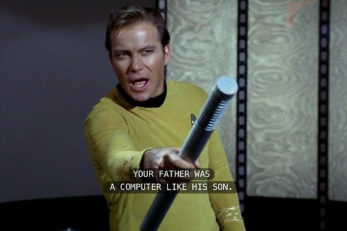 heatheerly:  spicyshimmy:  welcome to “harsh insults with james t. kirk”   this has been “harsh insults with james t. kirk”  which is actually a huge compliment to Vulcans nice going Jim you big gay