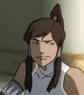 korractrify:13eclaire:My favorite part of Korrasami is that Korra went from looking at Asami like this:To looking at her like:yeah but no development