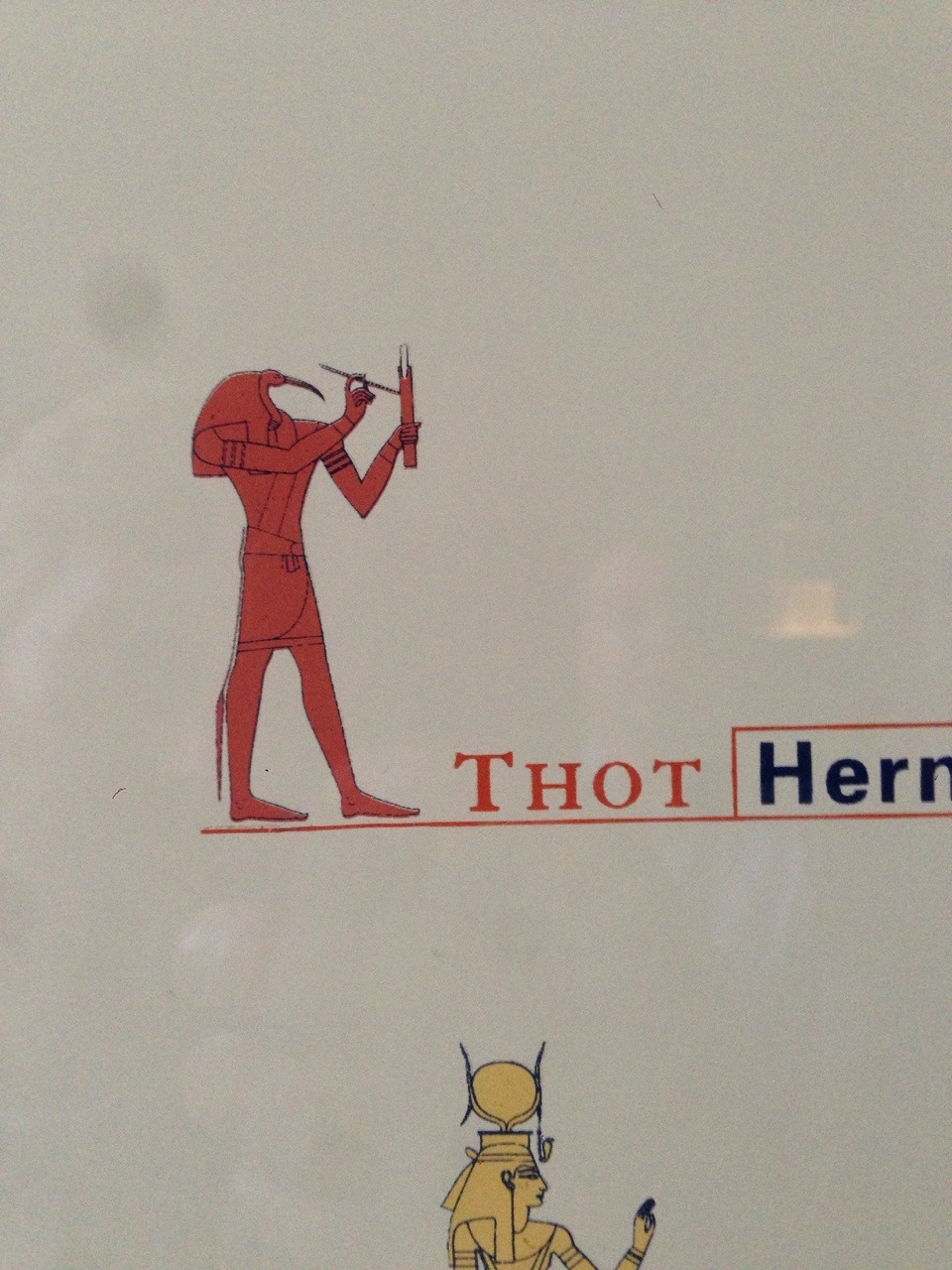shouldnt:  Just a reminder that there is an Egyptian god named Thot 
