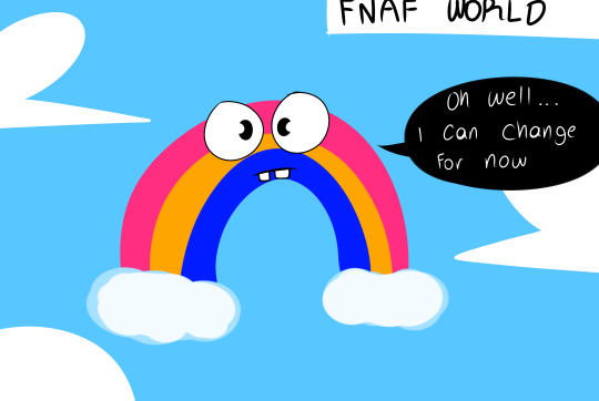 fnaf world update 2 rainbow