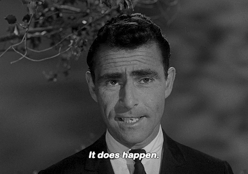 captainofthekryptonspacemarines: witchinghourz:Rod Serling Narrates The Twilight Zone (TV Series, 19