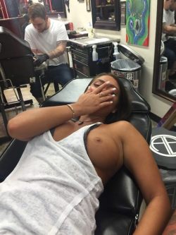 happyembarrassedbabes:  Getting Pierced by Jay4115 
