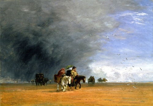 Crossing the Sands, 1848, David Cox