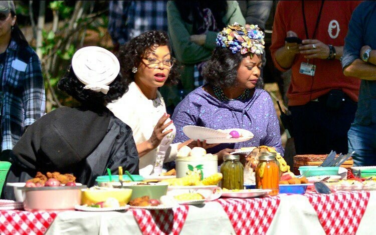 blackfemmerealness:  monaedroid:    Janelle Monáe ~ Octavia Spencer ~ Taraji P.