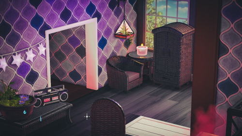 Shari’s house renovation  Trying to spice up my villagers’ homes but maintain their orig