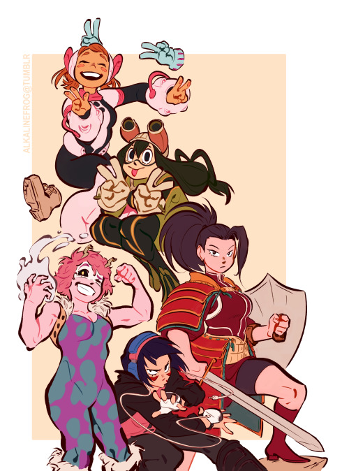 alkalinefrog:Class 1A Gals!