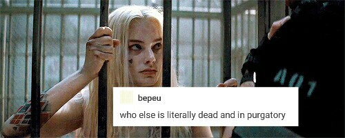 weirdfluffyunicornpig:  Harley Quinn   text posts part 2