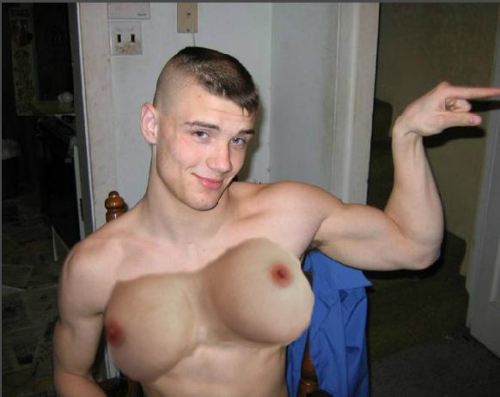 I , like know they look fake, but you know how Mark loves big tits.Or…maybe not with those two bee stings? Anyway, now that I’m , like, his roommate and fucktoy he doesn’t need your valentine anymore. The door’s over there, I have to go finish