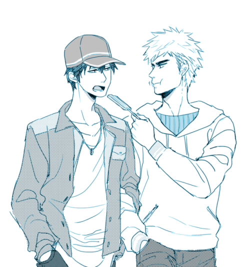 Casual birthday date (it’s gotten warm enough to have ice cream in public without being judged