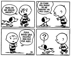 deposito-de-tirinhas:  por Charles Schulz http://www.peanuts.com/ 