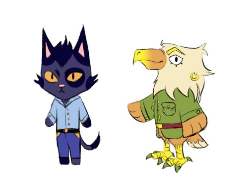 kotephone: animal crossing sorlato. they never travel apart though they’re just chilling on an