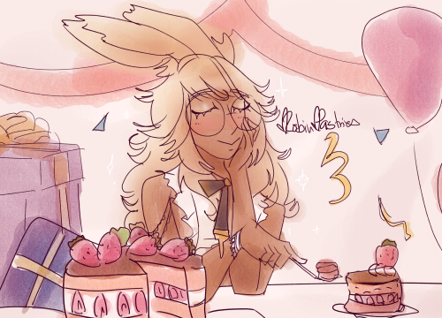 [oc] it’s my wol/oc’s birthday!!