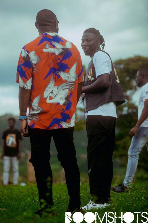 When #Stonebwoy and #Davido connect on the set of their “ACTIVATE” Music Video Shoo