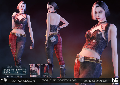 Dead by Daylight Nea Karlsson Top and Bottom 018 extracted and converted from original game &ldq