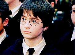 darlinghogwarts:This is brilliant acting right here. You can see the EXACT moment he sees Harry and realizes that he has his mother’s eyes. You can see what Snape was thinking; the moment he sees Harry, he probably just thought that he was going to