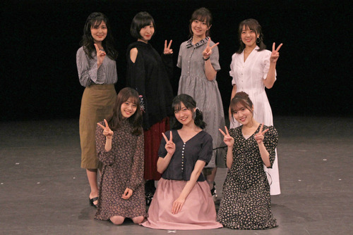 himanji: ・左上から、金元寿子さん、佐倉綾音さん、三澤紗千香さん、加藤英美里さん下段左から、伊藤美来さん、前島亜美さん、豊田萌絵さん