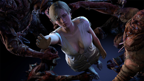 m1stermorden:  Okay, I don’t even know where this came from. I was testing the lwed Sherry model by BlooCobalt and camera angels and boom! Zombies.High Res non-nude: 01 02 - High Res nude: 01 02Note: This is an old work which has been waiting for