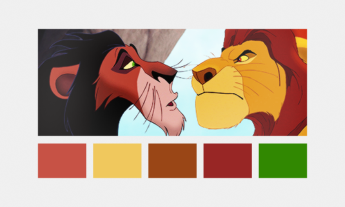 Sex wintarsfell: the lion king color palette pictures