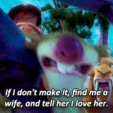 harleyquinzel:  Every Character I Love: Sid (Ice Age) “They left without me. They do this every year. Why? Doesn’t anyone love me? Isn’t there anyone who cares about Sid the Sloth?” 