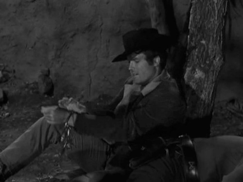 Bronco S01E18 part 3 of 3Bronco (Ty Hardin) cuffs himself to impersonate another captive. He ends up